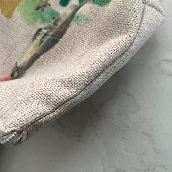 Kangaroo Print Cotton Zippered LIVE IN ART Organizer Pouch 🦘 - Picture 12 of 14